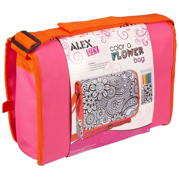 ALEX DIY Color A Flower Craft Messenger Bag - Picture 5 of 9